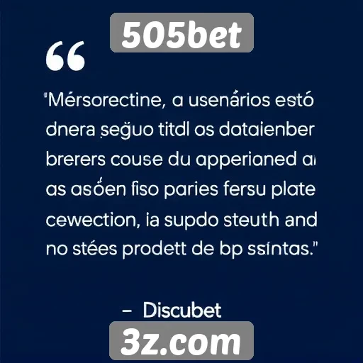 Feedback dos usuários sobre a experiência no 505bet