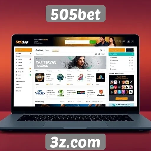 Interface do usuário e experiência de navegação no 505bet